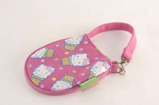 Pink Dotted Hello Kitty Cell Phone Case / Purse  