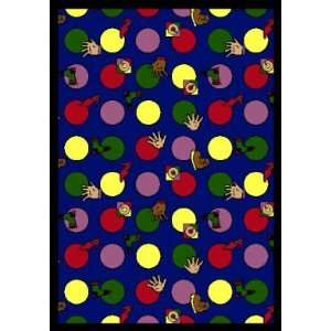  Joy Carpets Hokey Pokey 10 9 x 13 2 multi Area Rug 