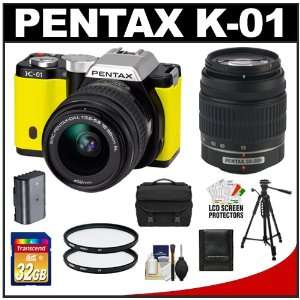  Pentax K 01 Digital SLR Camera Body with DA L 18 55mm and 50 