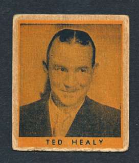 1935 GUM CARD #157 TED HEALY THREE STOOGES  
