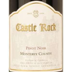  2008 Castle Rock Monterey Pinot Noir 750ml Grocery 