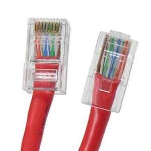  SF Cable, 7ft CAT6 500 MHz Assembled Patch Cable Red 