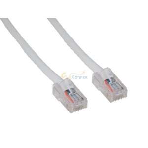  10ft Cat6 550 MHz UTP Assembled Patch Cable, White 