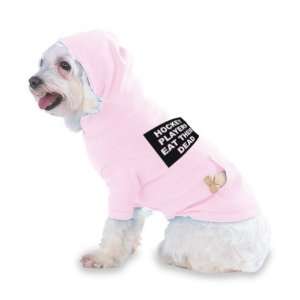 EAT THEIR DEAD Hooded (Hoody) T Shirt with pocket for your Dog or Cat 