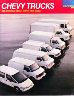 1990 90 Chevy Commercial Truck original sales brochure  