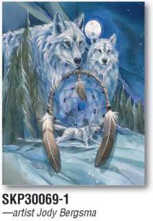 Jody Bergsma Nothing Can Hold Back a Dream Wolf Poster  