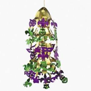  Mardi Gras Burst Ceiling Mobile   Party Decorations 