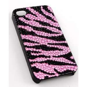   Rhinestone Iphone 4 Case/Cover by Jersey Bling Cell Phones