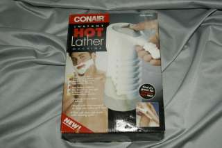 CONAIR Instant Hot Lather Machine Model HLM10 New  