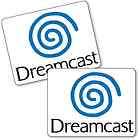 sega dreamcast retro video games console logo classic stickers 