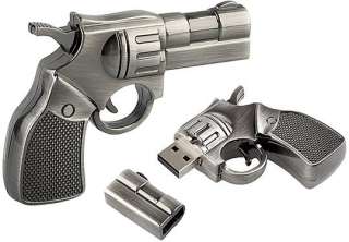 Genuine 8GB Heavy Copper Metal Gun USB 2.0 Memory Stick  