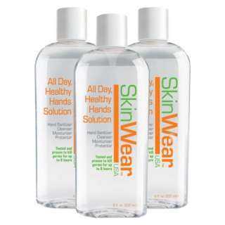 SkinWear Alcohol Free 8 oz. Hand Sanitizer   3 pk. product details 