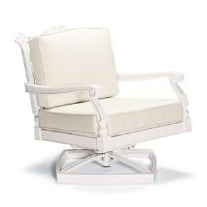  Glen Isle Swivel Outdoor Lounge Chair with Cushions in 