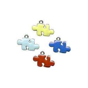  Autism Pewter Puzzle Charms 