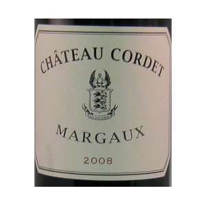  Chateau Cordet Margaux 2008 750ML Grocery & Gourmet Food