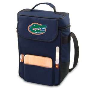  Florida Gators Duet Style Wine and Cheese Tote (Navy) 