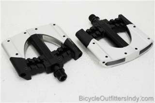 12 Crank Brothers 5050 2 Black  Silver ATB Pedals NEW  