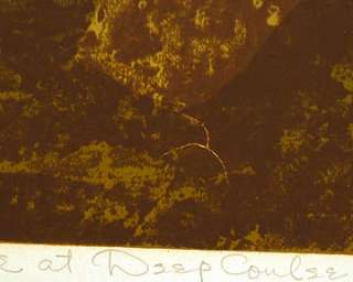 Dean Meeker Crazy Horse At The Deep Coulee SN ltd ed. ARTWORK ART 