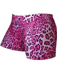 GemGear® Pink Leopard Print Compression Volleyball Shorts