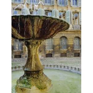  Fountain, Place dAlbertas, Aix En Provence, Provence 