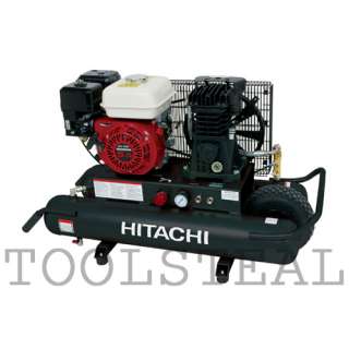 Hitachi EC2510E 8 Gallon Gas Powered Wheeled Air Compressor w/WARRANTY 