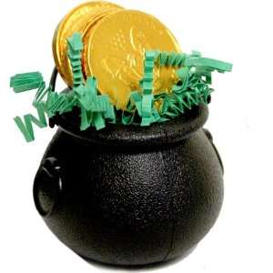 Saint Patricks Day Cauldron with Chocolate Coins  Grocery 