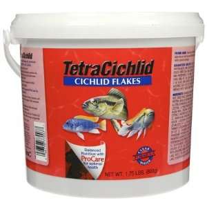  Tetra Cichlid Flakes   1.75 lbs (Quantity of 2) Health 