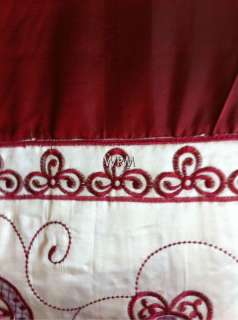 Fabric shower curtain great design burgundy Luxury curtains  