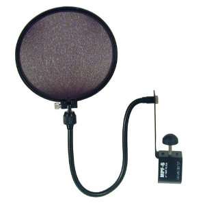  New Microphone POP Filter With Stand Clamp   T50374 Electronics