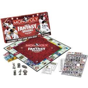  My Fantasy Baseball Players Monopoly Toys & Games