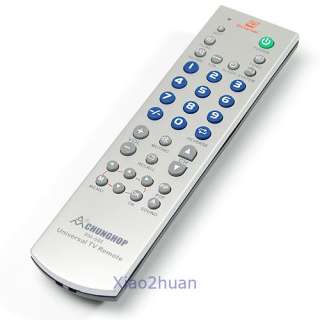 Silver Universal Television TV Remote Control RM 68 New  