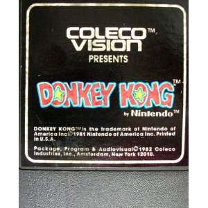  Donkey Kong (Colecovision & Adam) Video Games