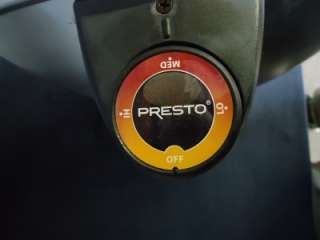 Presto Heat Dish Parabolic Heater In Very Good Slightly Used Condition 