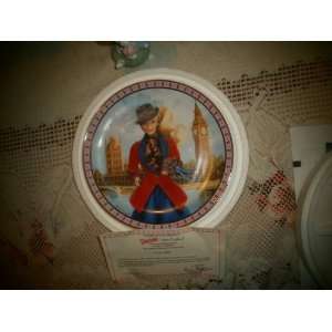  Barbie Visits England Collector Plate 