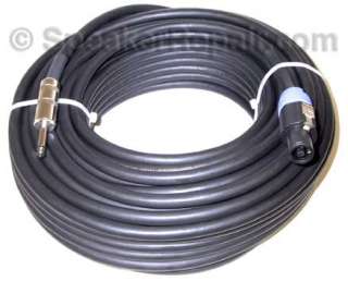 100ft 12G Speaker Cables Neutrik Speakon 1/4 37 451  