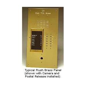  Alpha Communications 1 Buttn Brass Panel Only Surf 