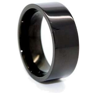   Flat Pipe Ring Wedding Band Designer Fashion Engagement Ring Size 14.5