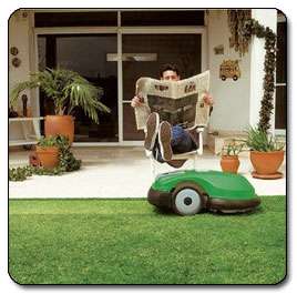   RM400 Robotic Cordless Electric Lawn Mower with Docking Station