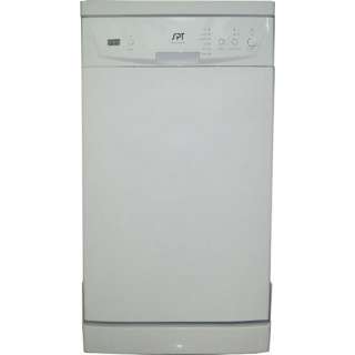 Portable Dishwasher ~ White Eight (8) Place Setting Dish Washer w 