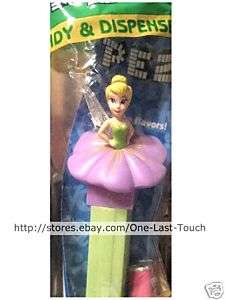 TINKERBELL Tink Disney Fairy PEZ CANDY DISPENSER cute  
