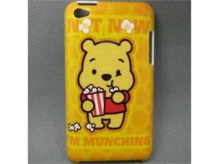 new Disney Winnie Pooh eat popcorn hard skin case cover for ipod 