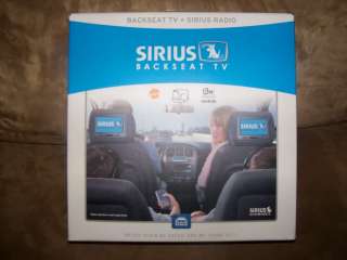 Brand New Sirius Satelite Radio + Sirius Backseat TV  