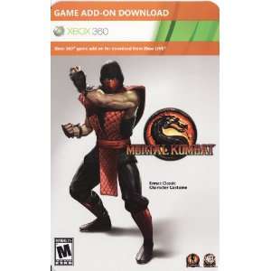  XBOX 360 Mortal Kombat Ermac Classic Costume DLC Card 