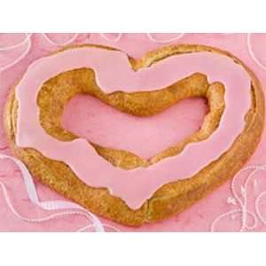 Strawberry Cream Cheese Heart Kringle Grocery & Gourmet Food