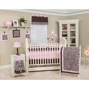    Pam Grace Creations 10 Piece Crib Bedding Set, Zara Zebra Baby
