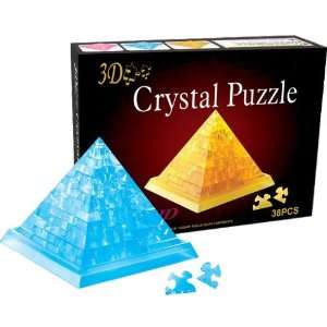  Pyramid   3D Jigsaw Crystal Puzzle Toys & Games