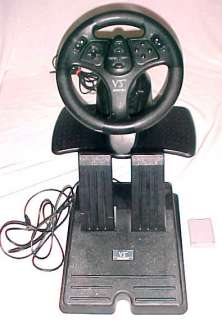 V3FX InterAct Nintendo 64 n64 Racing Game Steering Wheel Controller 