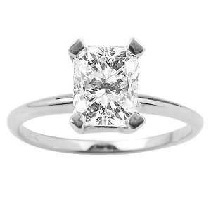  0.94 ct K Color SI1 Clarity GIA Certified Radiant Cut Diamond 
