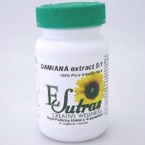 Damiana Extract   51 Capsules   30 Ct. Health & Personal 