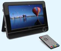 Twin Screen Car Headrest Portable DVD Player+built in DVB T 